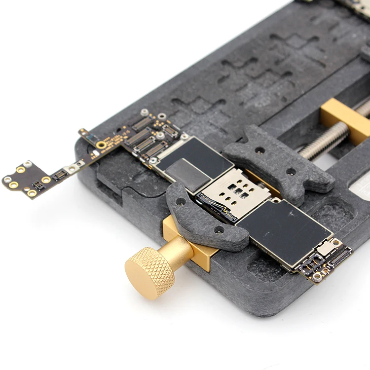 For iPhone C# BGA Fix Repair Mold Board PCB NAND IC Chip Fixture Holder Clamp Ti 