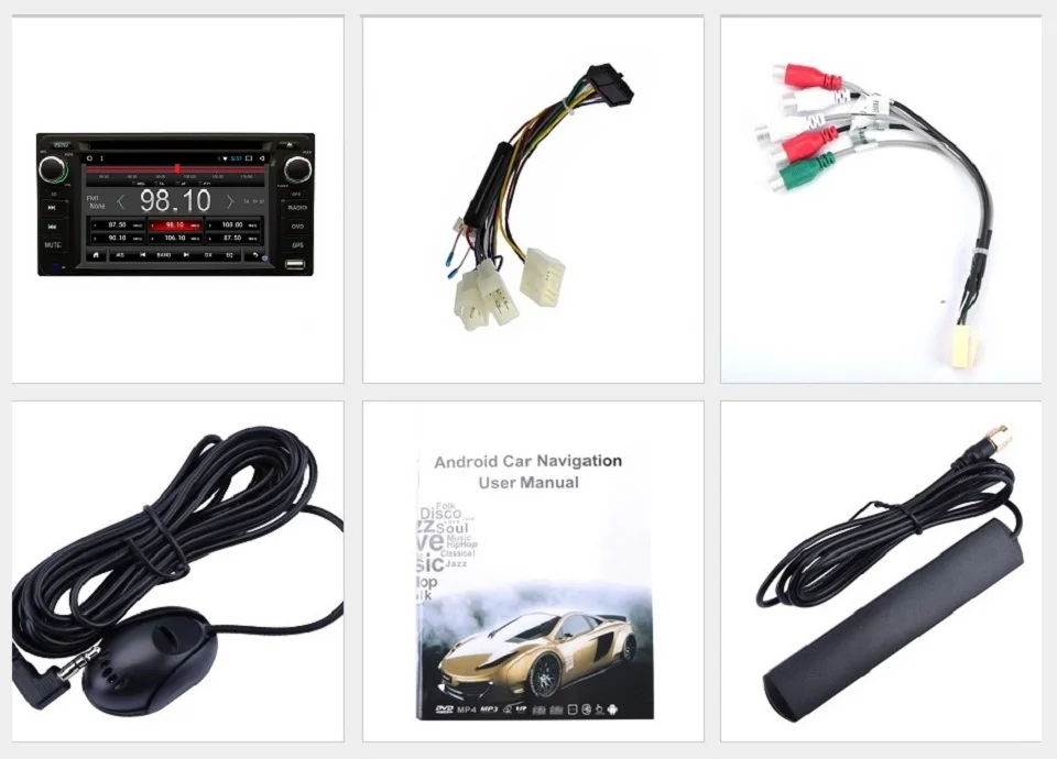 Excellent MARUBOX 6A100DT3 Quad Core Android 7.1 Car DVD GPS Radio For Toyota Universal RAV4/Corolla/HILUX/Land Cruiser/Prado/Fortuner 11