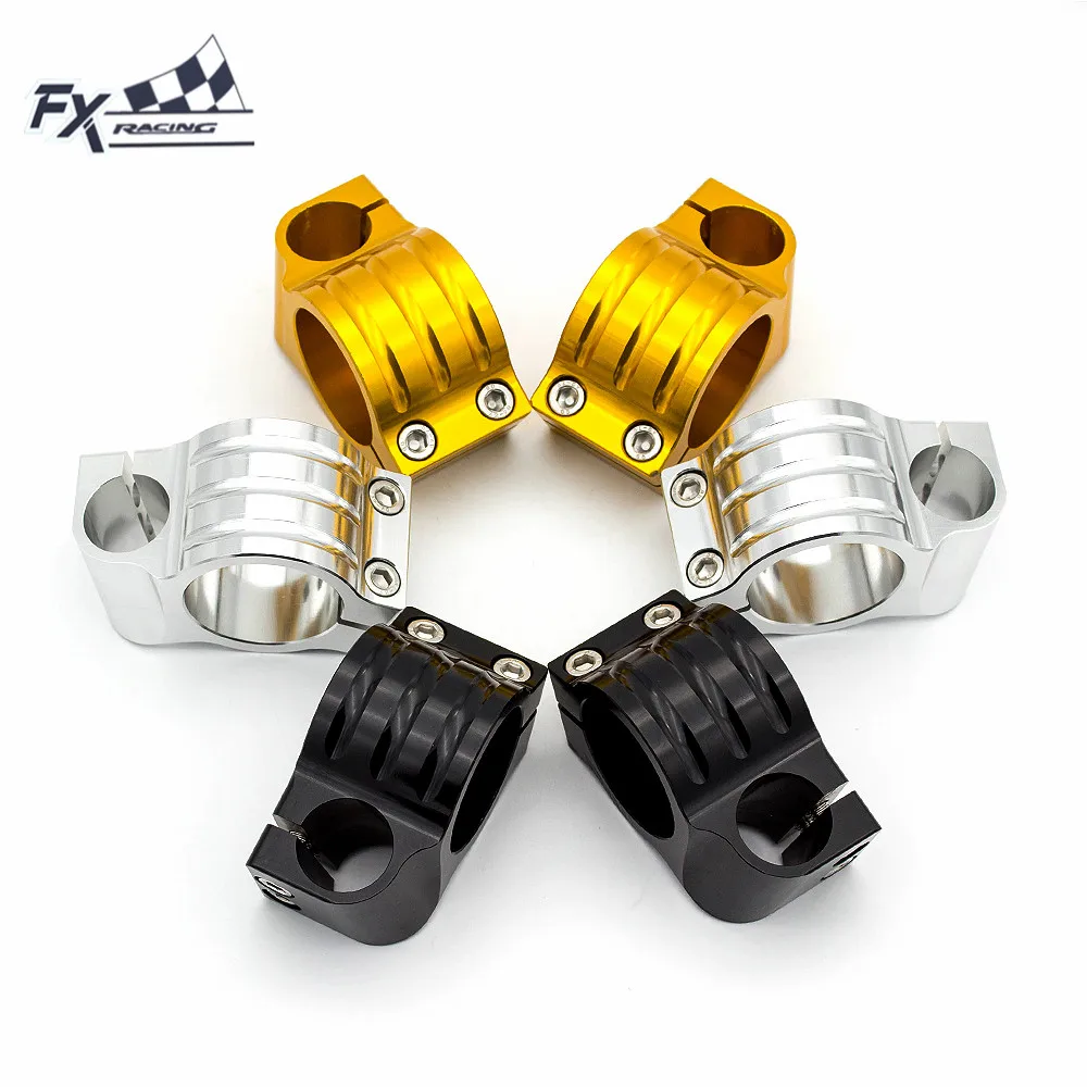 41MM CNC 7/8" 22mm Handlebar Clip On Motorcycles Handlebar Clip On Heads Clamp Fork For Honda