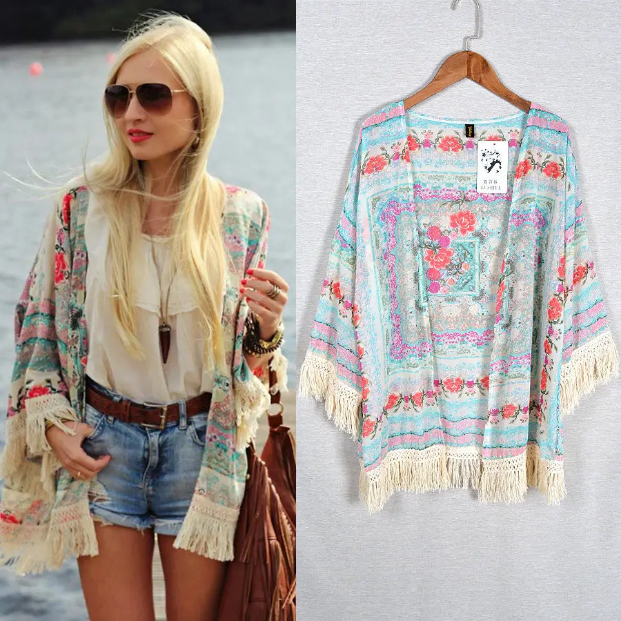 cardigan hippie