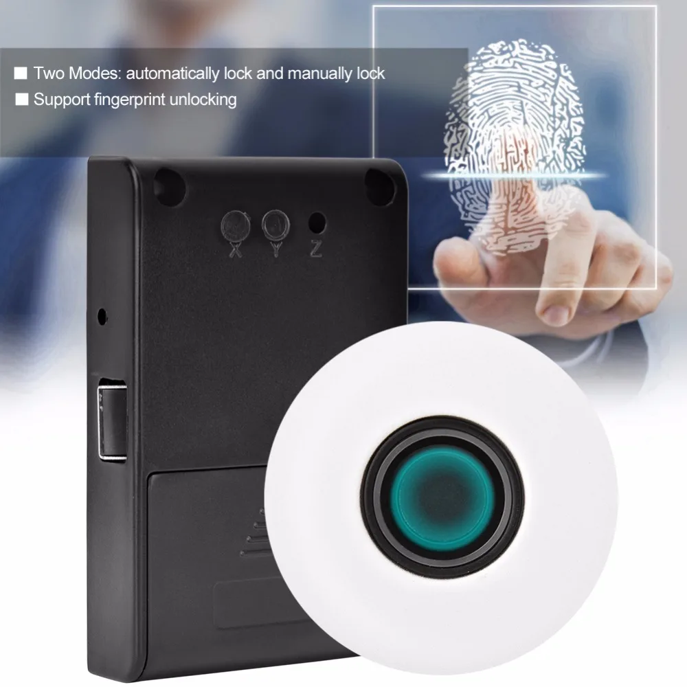 Полупроводниковые Keyless Пароль отпечатка пальца ящик кодовый замок Лидер продаж