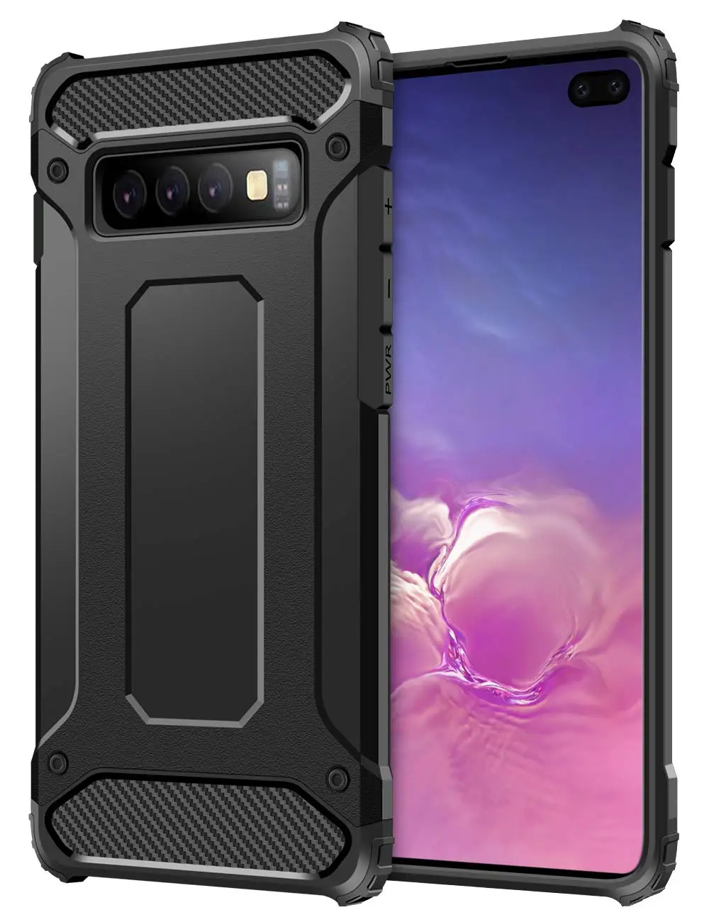 

Case for Samsung Galaxy S10 Plus S10e S8 S9 A10 A20 A30 A40 A50 A70 M10 M20 Case Rugged Tough Dual Layer Armor Case Heavy Duty