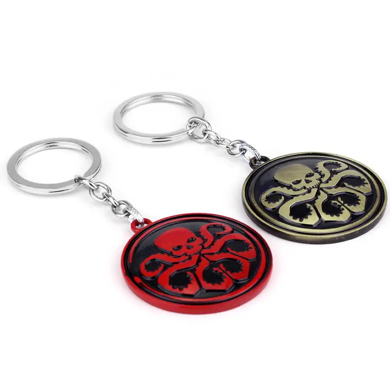 Marvel Agent of Shield Hail HYDRA автомобильный держатель для ключей из сплава подарок на
