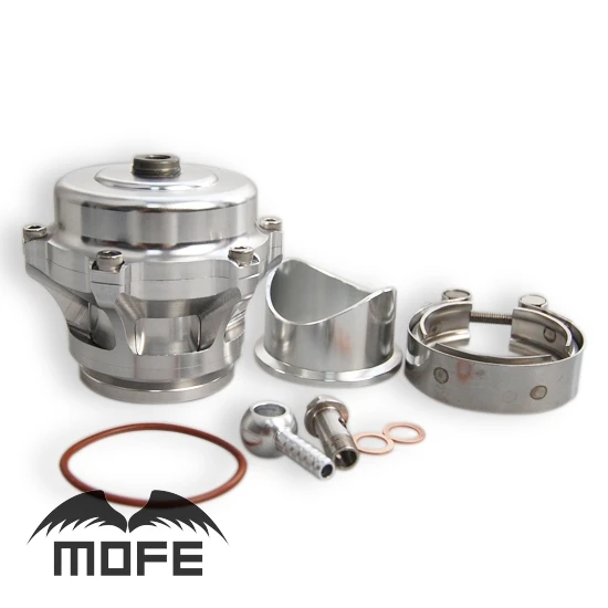 

SPECIAL OFFER Aluminum Q Series 50mm BOV Turbo Blow Off Valve With Flange Adapter 10 PSI Silver