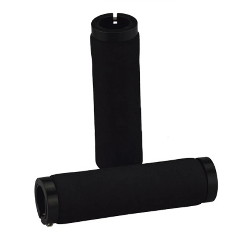 

Locking Foam Contour MTB Bike Bicycle Handlebar Grips Lock-On Single Clamps 22.2mm Soft hand-feeling Absorb shock tape