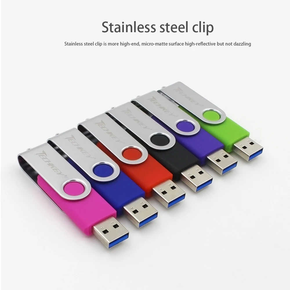 Новинка OTG usb3.0 флешка usb TECHKEY 8 ГБ 16 32 64 Гб memoria cel u диск Подарок для мобильного