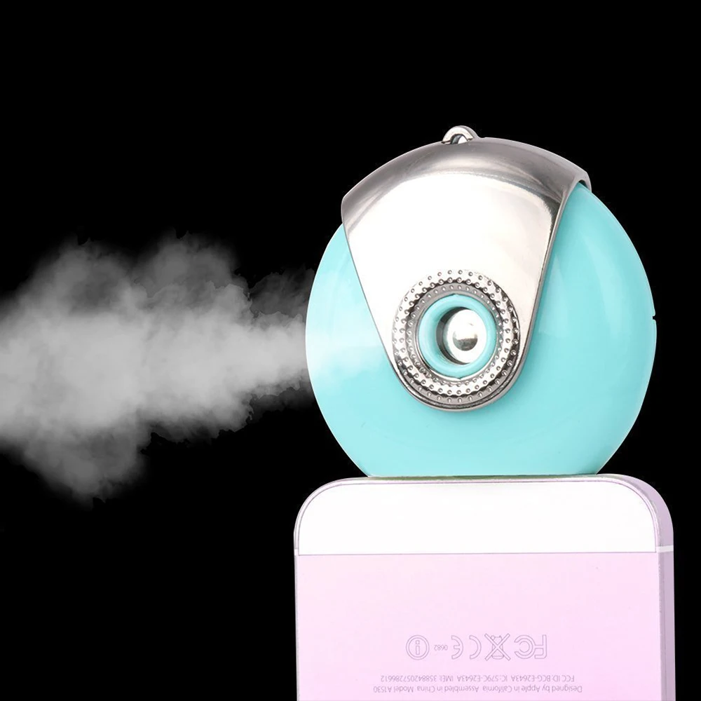 Facial Mist Sprayer,Portable Nano Handy Cool Mist Humidifier,Cell Phone