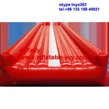 Воздуха ПВХ брезента трек в стиральной машине воздуха трек для продажи, танцы практика надувные акробатика трек