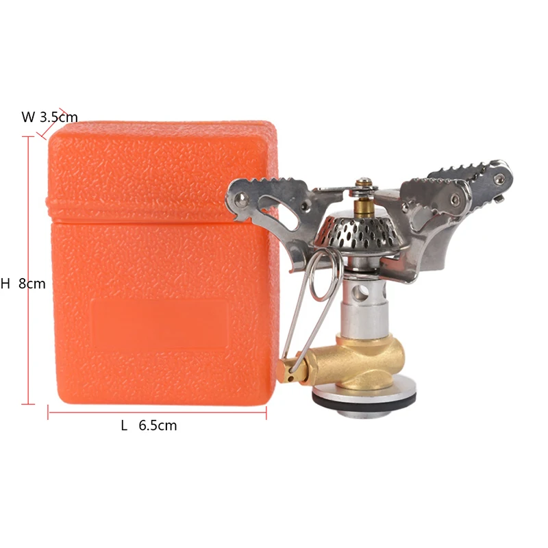 

Hot Strong Stainless Steel 3200W Mini Outdoor Folding Gas Stove Camping Hiking Picnic Stove Portable Camping Stove Split Burn