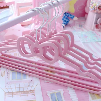 

Multifunctional Heart Shaped Plastic 10pc Hangers for Suits Non Slip 40CM Clothing Wardrobe Storage #4m22