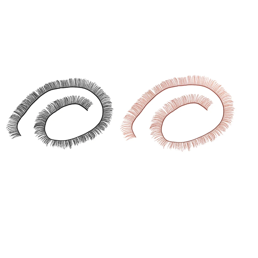 20pcs Eyelash Extension Kits Set False Lashes Tool Curly Eyelashes For Makeup Practice Eye Lashes DIY Graft