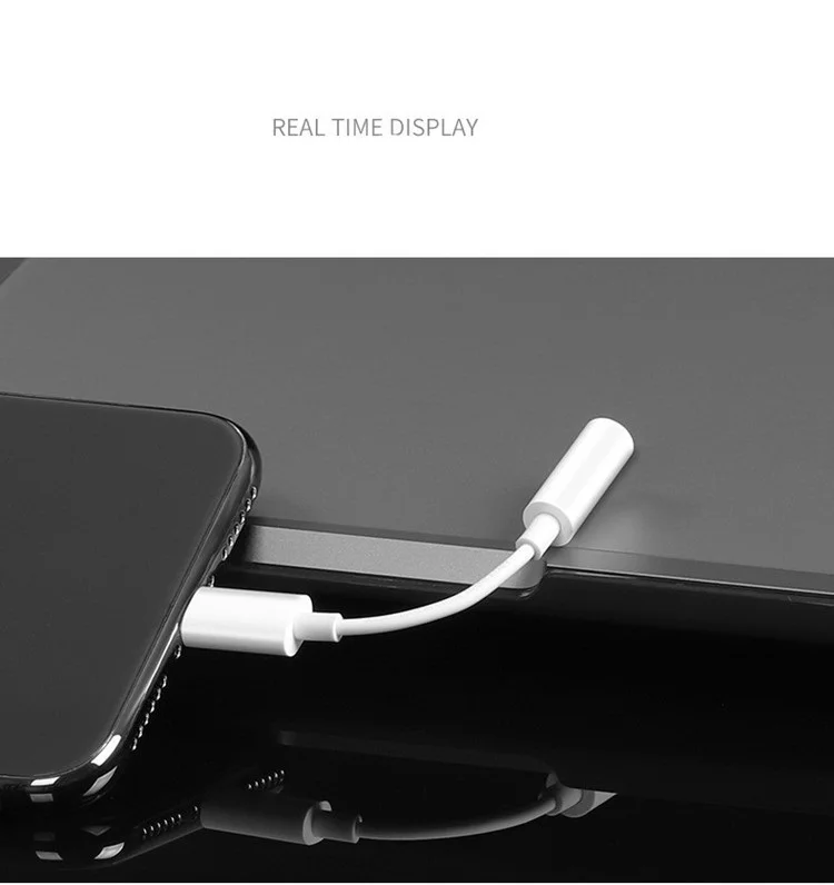 Lighting audio наушники 3 5 мм Jack Audio Adapter lighting to jack преобразователь для наушников apple iphone 6