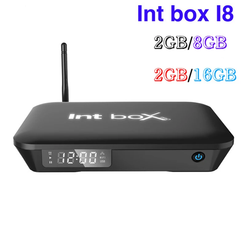 

Amlogic S912 Intbox I8 Android 6.0 Marshmallow Octa Core TV Box 2GB/8GB or 2G/16G Dual WIFI Bluetooth 4.0 1000M Ethernet