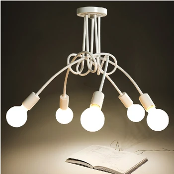 

Free shiping American Rustic Dining Room Lamps Modern Brief Individuality Ceiling Lights