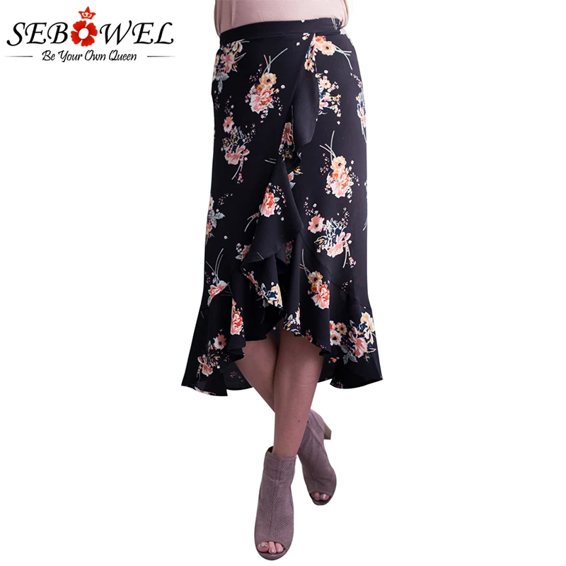 Women's summer skirts queen size Clearance
