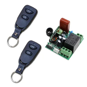 

Hot Sales AC220V Receiver&Transmitter RF Wireless Mini Remote Control Switch 1CH Interruptor 10A Light Lamp LED SMD