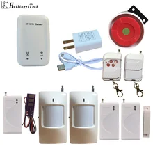 New WiFi IOS Android APP Control Alarm Home Security Alarm System Only WiFi Connect Alarm System with Wireless Sensors