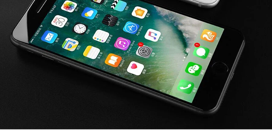 Новинка, 9D полное покрытие, мягкий край, закаленное стекло для iPhone 6, 6s, 7, 8 Plus, защитная пленка для экрана для iPhone X, XR, XS, Max, стекло