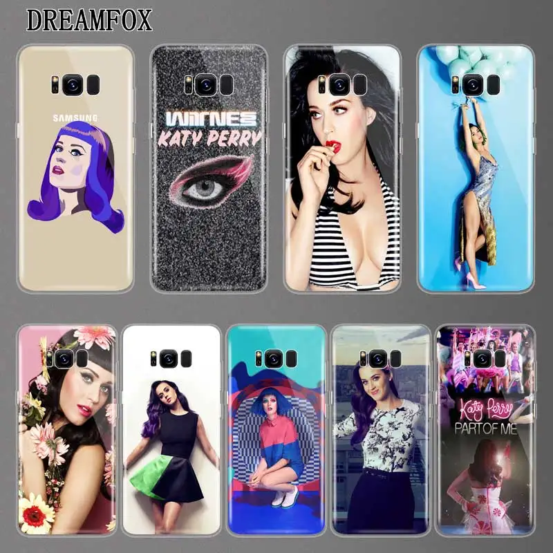 

N089 Katy Perry Soft TPU Silicone Cover For Samsung Galaxy A3 A5 A6 A7 A8 A9 M10 M20 S10 S10E Lite Plus 2017 2018 Case