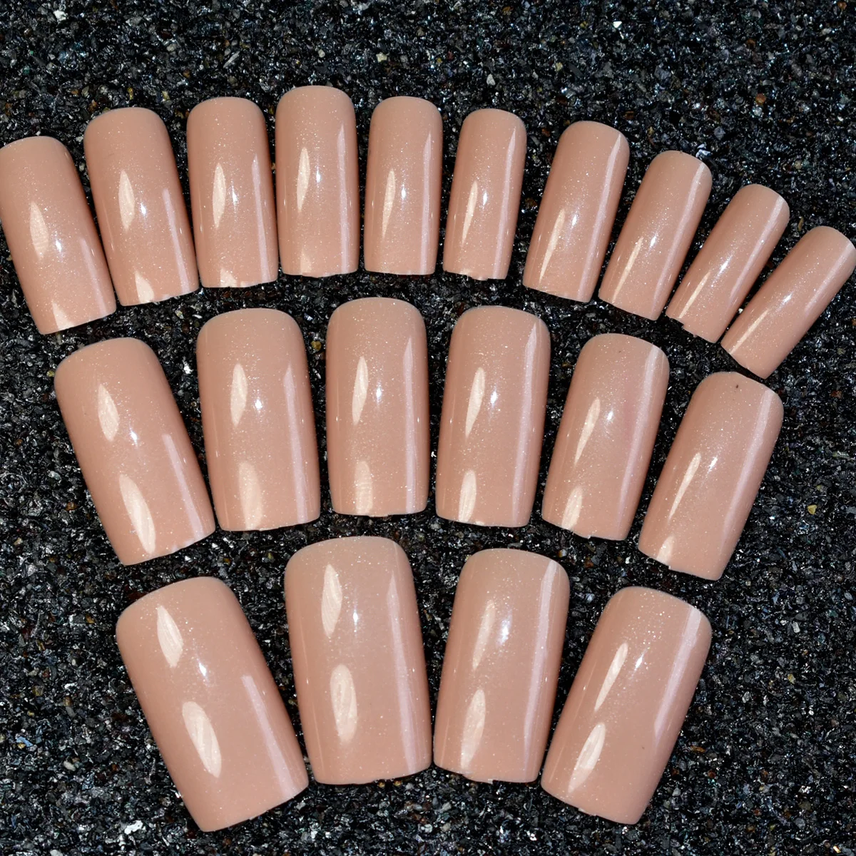 20 шт. декоративные акриловые накладные ногти 513L|acrylic nail art tips|nail tipslong acrylic |