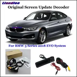 Liandlee для BMW 3 F30/F31/F34/G20 EVO Системы автомобиль оригинальный Экран обновление Системы сзади Обратный Камера цифровой декодер Дисплей плюс