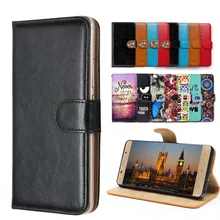 Vintage Flip Case with kickstand Luxury PU Leather