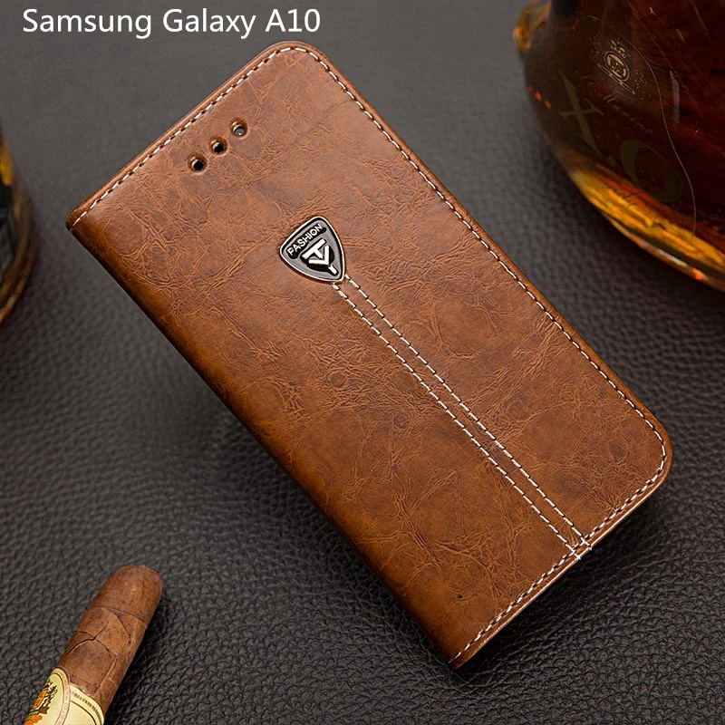 

EFFLE For Samsung Galaxy A10 Case Cover Flip Pu Leather Phone Back Cover 6.3'' For Samsung GalaxyA10 SM-A105F A105 A105F Case