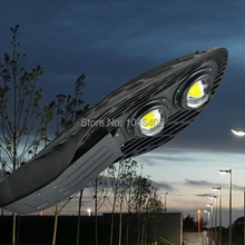 100 Вт AC85-265V светодиодный Лампа уличного освещения для безопасного наружного освещения вертикальный садовый уличный фонарь