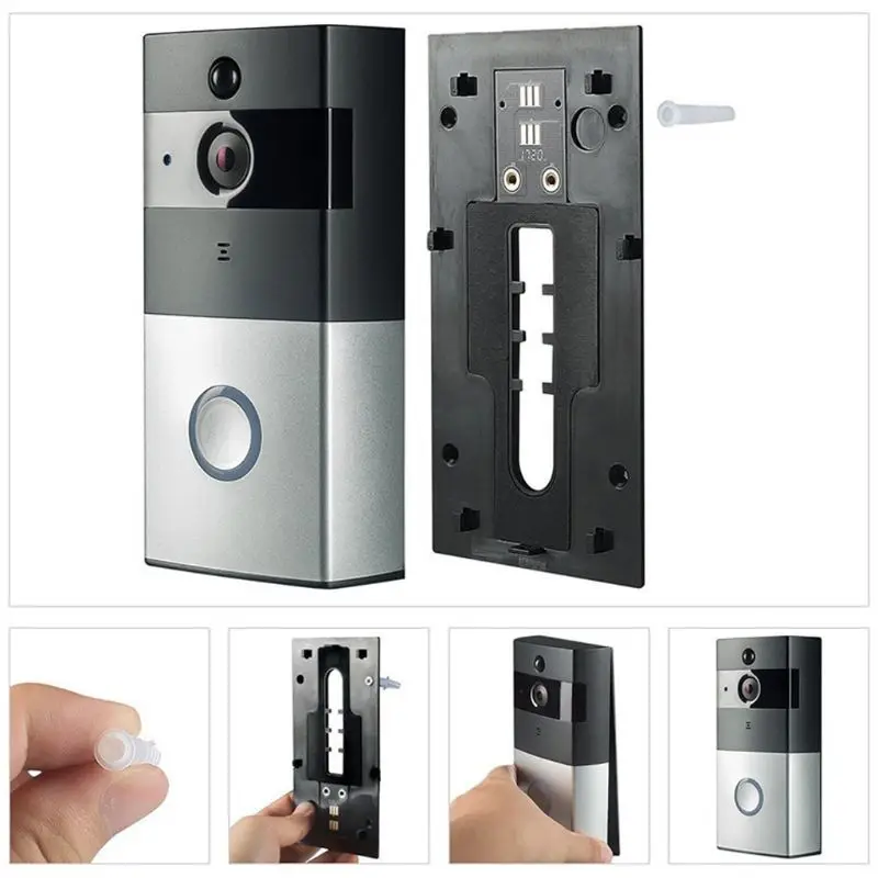 TCAM WIFI Video Door Phone Door Bell For Apartments IR Alarm Wireless Security Camera 2019 New