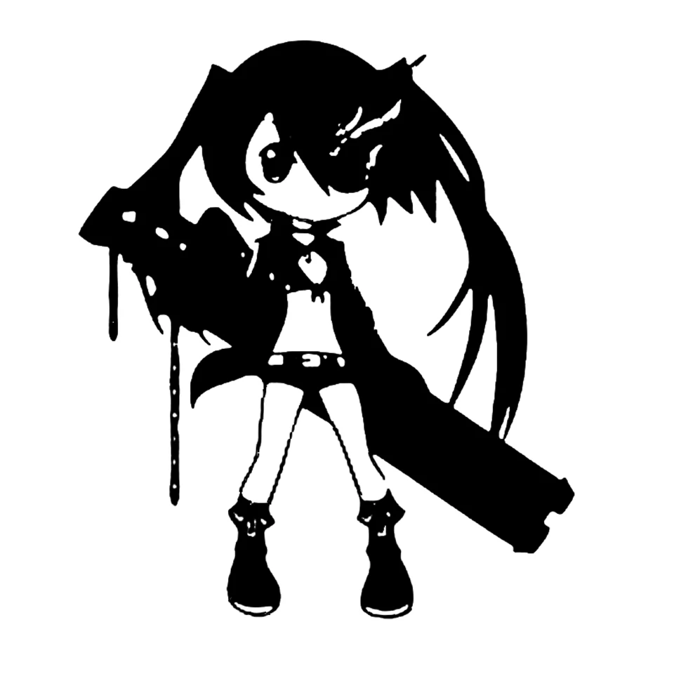 Manga Anime Decor Stickers Decals Vinyl Car Styling Fashion Car Decal sticker for Window Car Door Wall Toilet Laptop 11.213 (5)