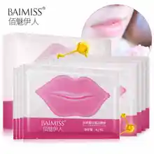 Коллаген для губ маска косметическая маска для губ увлажняющий, отшелушивающий Уход за губами основы красоты без коробки(срок годности на коробке