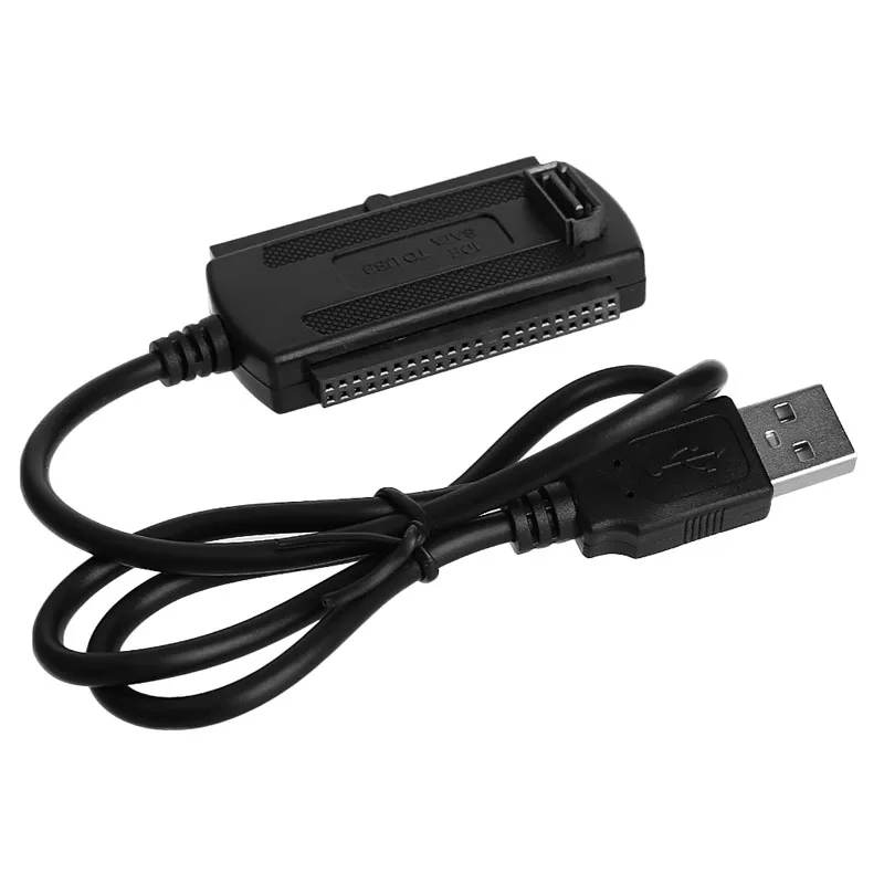 

USB 2.0 to IDE/SATA 2.5" 3.5" Hard Drive Disk HDD Adapter Converter Cable New