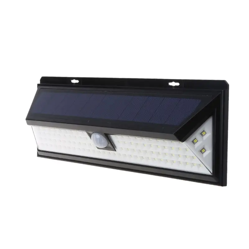 

102 Beads LED Solar Power Wall Lamp Motion Sensor Light With 270 Wide Angle