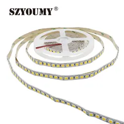 Szyoumy Светодиодные ленты 5050 DC12V 120 светодиодов/M IP20-Водонепроницаемые гибкие легкие полоски RGB белый теплый белый вариант