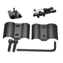 1 комплект Охотничий Тактический ствол кольцо прицел Прицельный фонарь Лазерный Прицел клип телескоп зажим держатель