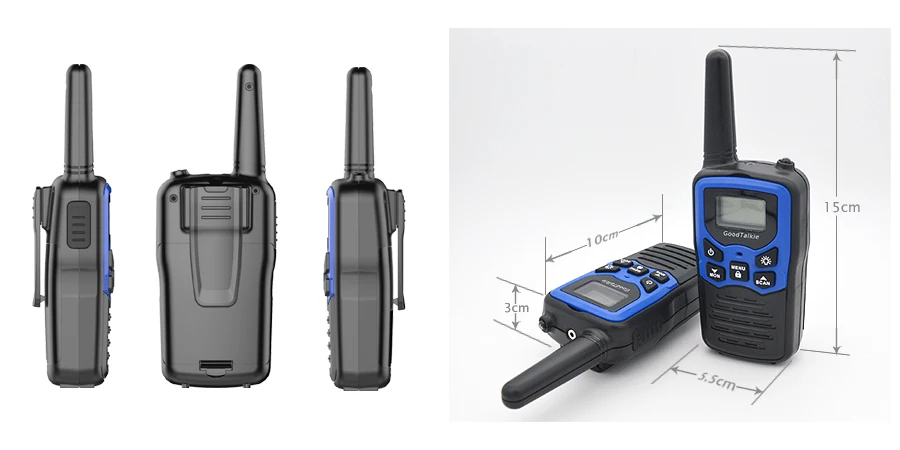 GoodTalkie T5 большой дальности с подкладкой радио путешествия иди и болтай walkie talkie “иди и 10 км