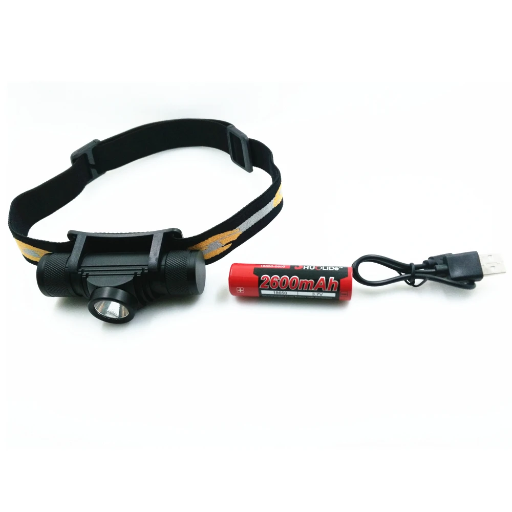 Faróis de Led nova cree xml2 t6 recarregável Headlamp : Headlight