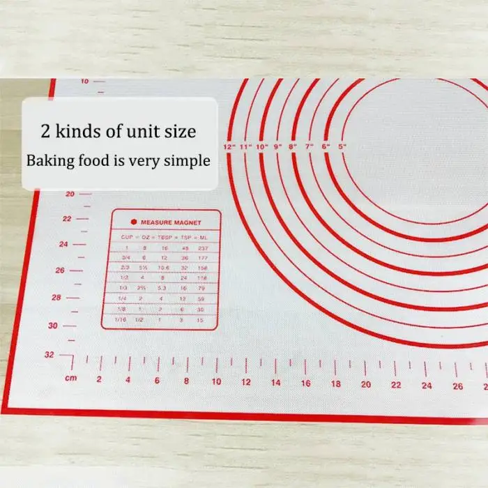 60x40 см/26X29 см силиконовый Стекловолоконный лист для выпечки прокатки теста Кондитерские торты коврик-подкладка для выпечки коврик духовка, макароны инструменты для приготовления пищи