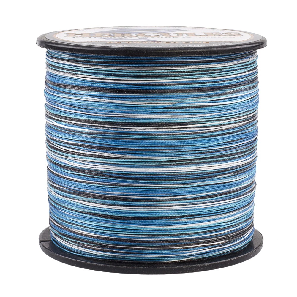 Linha de Pesca Cabo de Pesca da Carpa Hercules 10 300lb 8 Vertentes Multifilament Linha pe Trançado 100 m 300 m 500 m 1000 m 1500 m 2000 m 8 300 m 500 m 1000 m 1500