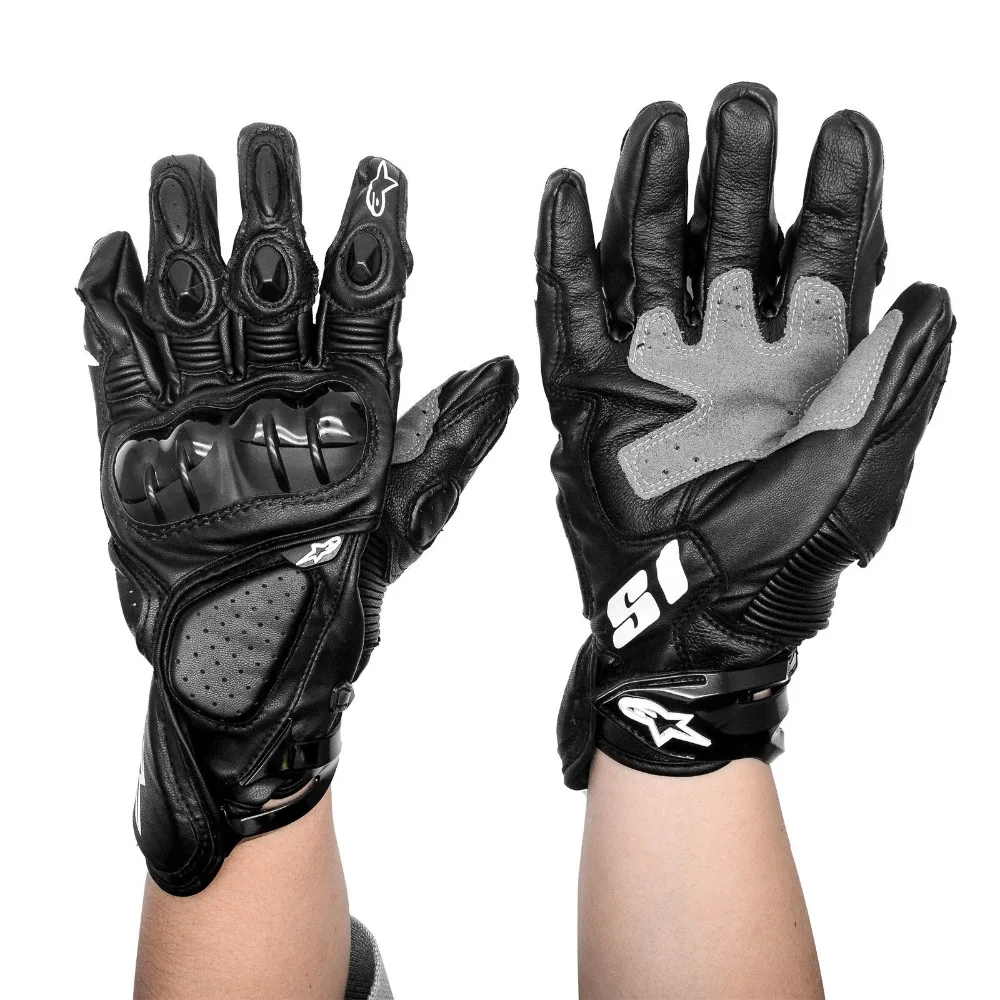 Leather Motorcycle Gloves Motorbike Gloves Full Leather Road Bike Riding Gloves Large Black Leather Motorcycle Gloves Motorbike Gloves Full Leather Road Bike Riding Gloves Large Black