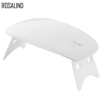 

ROSALIND SUNmini2 UV Nail lamp LED Nail Dryer Curing Manicure Gel Polish Dryer Portable Mouse Shape Travel Nail Art Tool