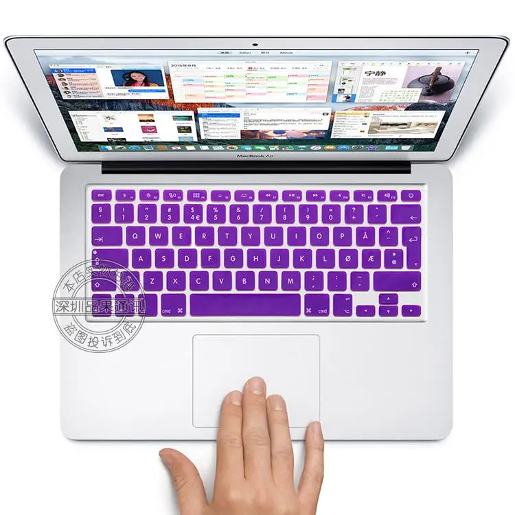 Норвегия/Норвежский Красочные Силиконовый чехол кожи защита наклейка для 1" 15" дюймовый Mac MacBook Air Pro retina/IMAC G6