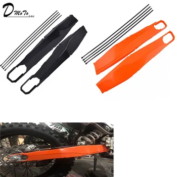 Motorcycle Swing Arm Protector Covers Body Frame Protector Covers for EXC-F Husqvarna TC FC TE FE TX FX Black Orange