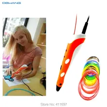 DEWANG 3D Printing Pen Printer Crafting Modeling Stereoscopic 20 Color 5M ABS Filament Arts Tool Printer Tool Free Shipping DEWANG 3D Printing Pen Printer Crafting Modeling Stereoscopic 20 Color 5M ABS Filament Arts Tool Printer Tool Free Shipping