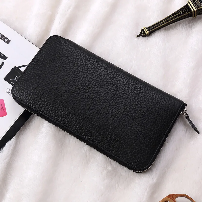 

Women Wallets Female Brand Leather Long Leather Women Clutch Zipper Wallet Card Holders Money Bag 2018 Friends Gifts Hot Sale