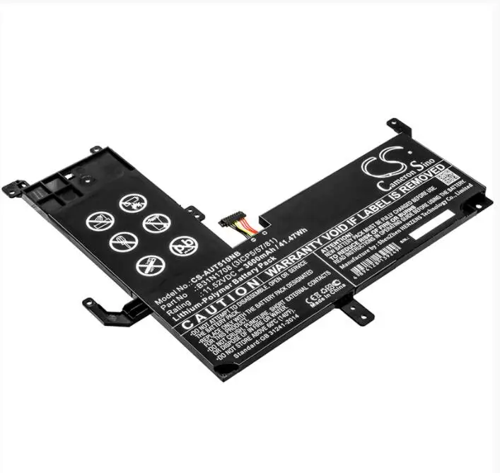 Cameron Sino 3600mAh battery for ASUS VivoBook Flip TP510 TP510UA 0B200-02720000 B31N1708 (3ICP5/57/81) Cameron Sino 3600mAh battery for ASUS VivoBook Flip TP510 TP510UA 0B200-02720000 B31N1708 (3ICP5/57/81)