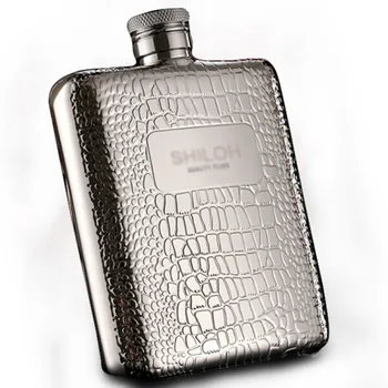 

6OZ stainless steel 304 Wine Bottle hip flask set wine flagon hip flask with gift box and one funnel Travel/Adventure/ Men Women