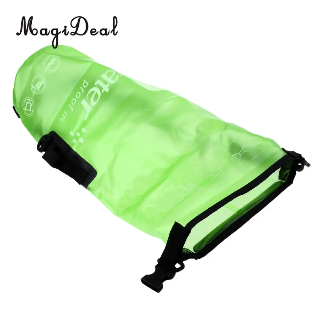 10L Waterproof Dry Bag Swimming Rafting Kayaking Boat Canoe Backpack Swimming Dry Sack for Surfing Sailng Scuba Diving Floating