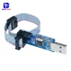 diymore USBASP USBISP AVR Programmer 3.3V/5V USB ATMEGA8 ATMEGA128 ASP ISP ATtiny/CAN/PWM with 10Pin Wire Support Win7 64Bit ► Photo 1/5