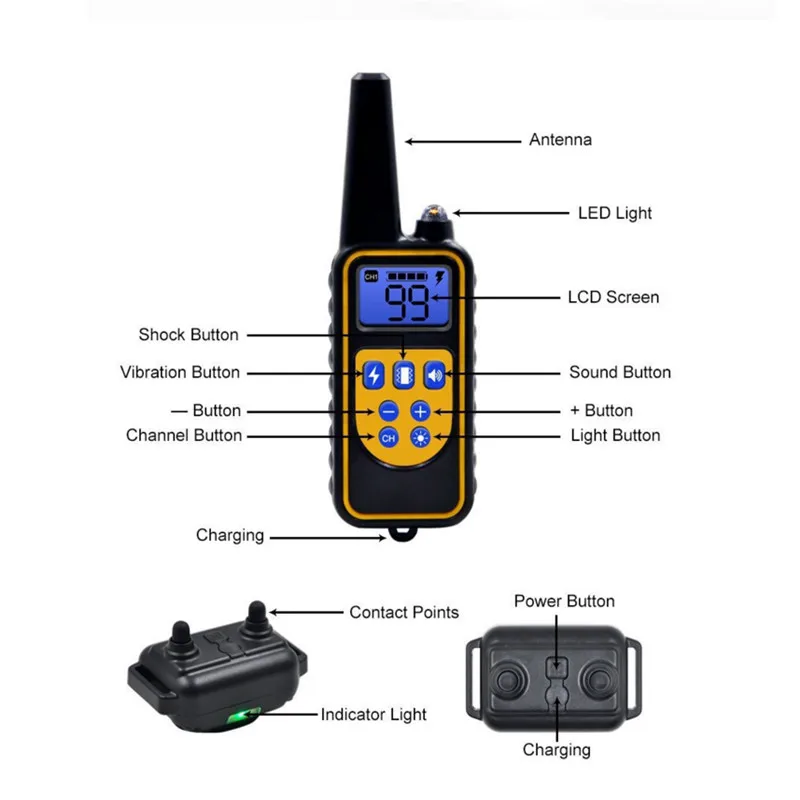Petmate Rechargeable Electric Dog Training Waterproof